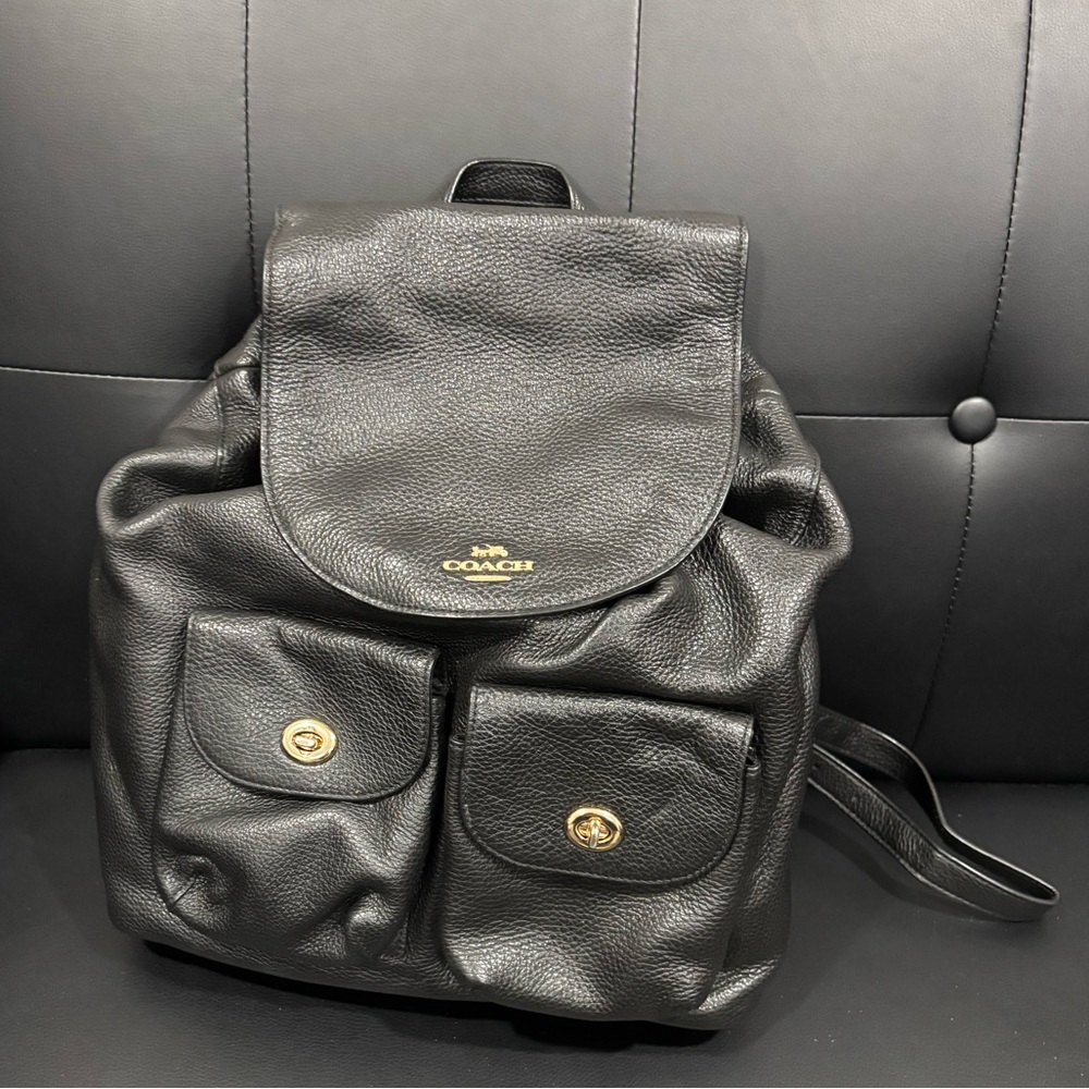 Coach leather Book bag